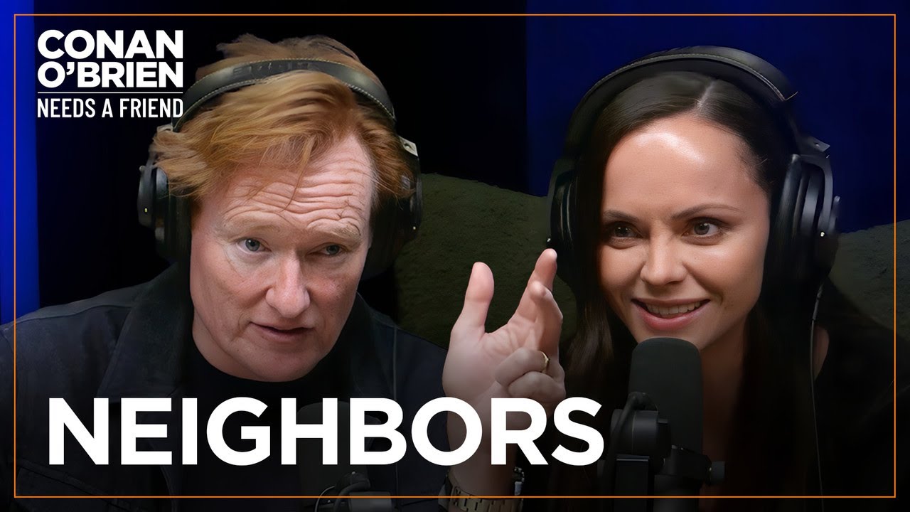 Christina Ricci & Conan Lived In The Same NYC Building | Conan O'Brien Needs A Friend