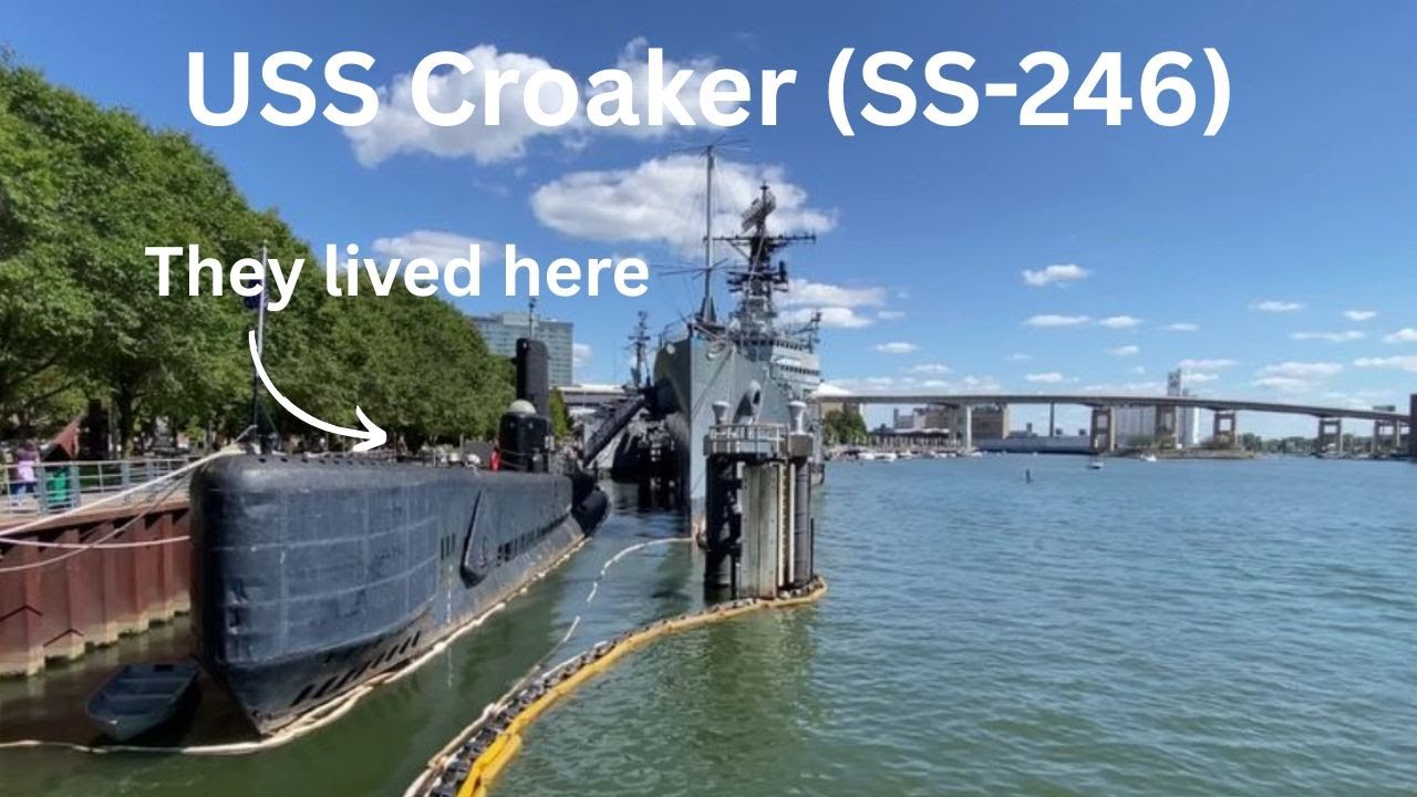 Inside the Submarine: Every Area Has a Purpose - USS Croacker (SS-246)