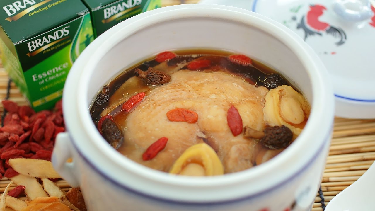 Double Boiled Abalone Chicken And Morel Soup - 鲍鱼莫雷尔鸡汤