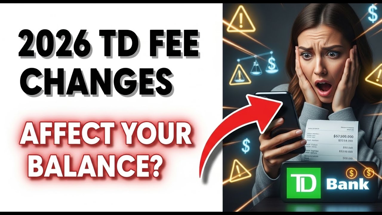 Why TD Bank&rsquo;s New 2026 Fee Changes Might Affect Your Balance