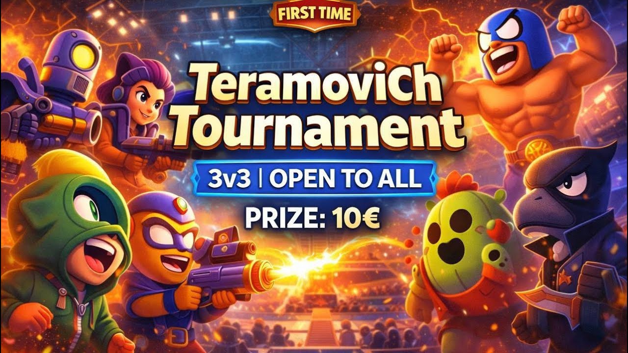 SHORTS | 16 КОМАНД — 1 ПОБЕДИТЕЛЬ 🏆 TeramoviCh Tournament | Brawl Stars