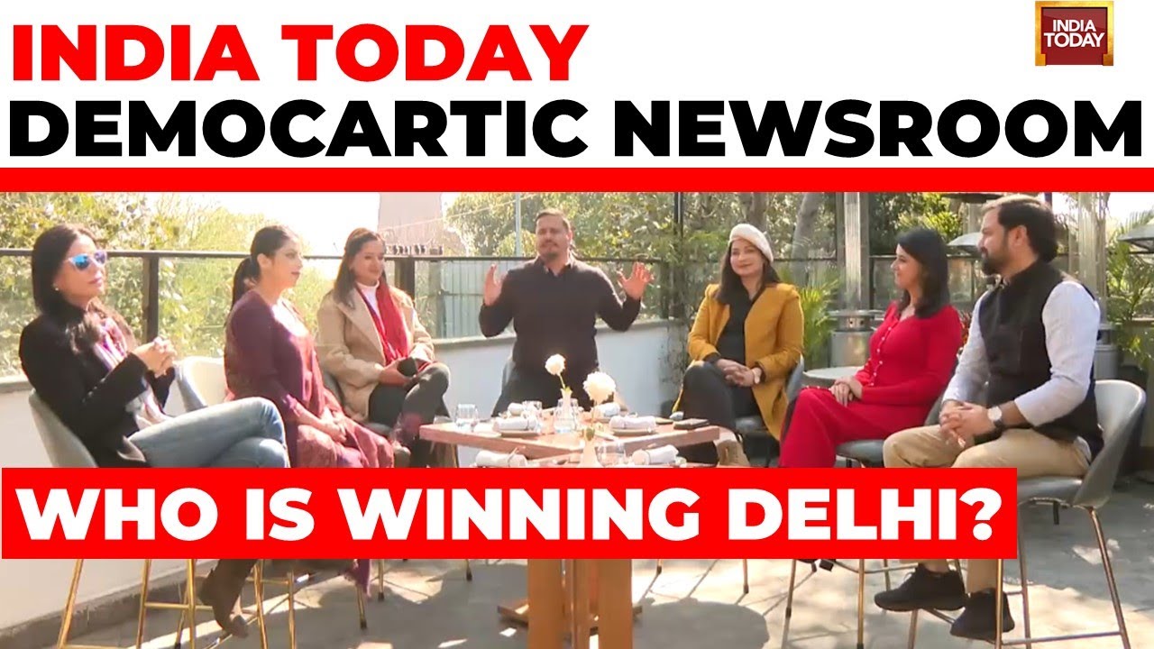 Democratic Newsroom | Who Is Winning Delhi? Delhi Dangal Team Decodes Battle | Delhi Elections 2025