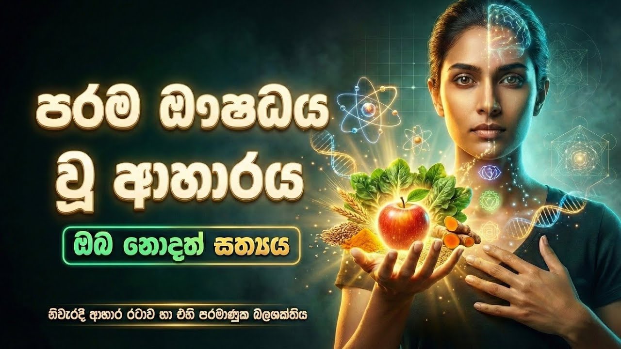 ටිකක් කාලා ඇඟට උපරිම ශක්තිය ගන්න හැටි - විද්‍යාව සහ බුදුදහම | How to Eat Right?)