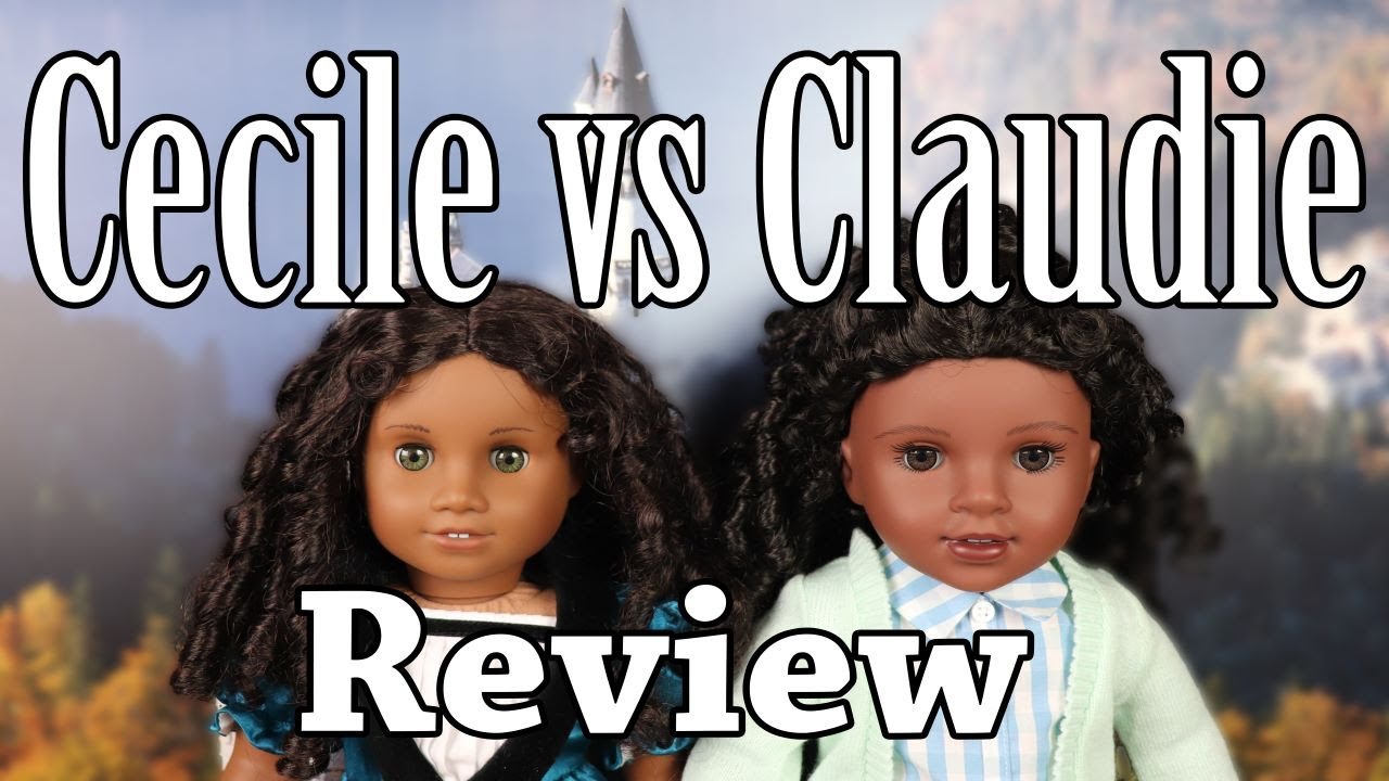 How to Spot the Difference Between Cecile and Claudie - American Girl Doll Comparison Review