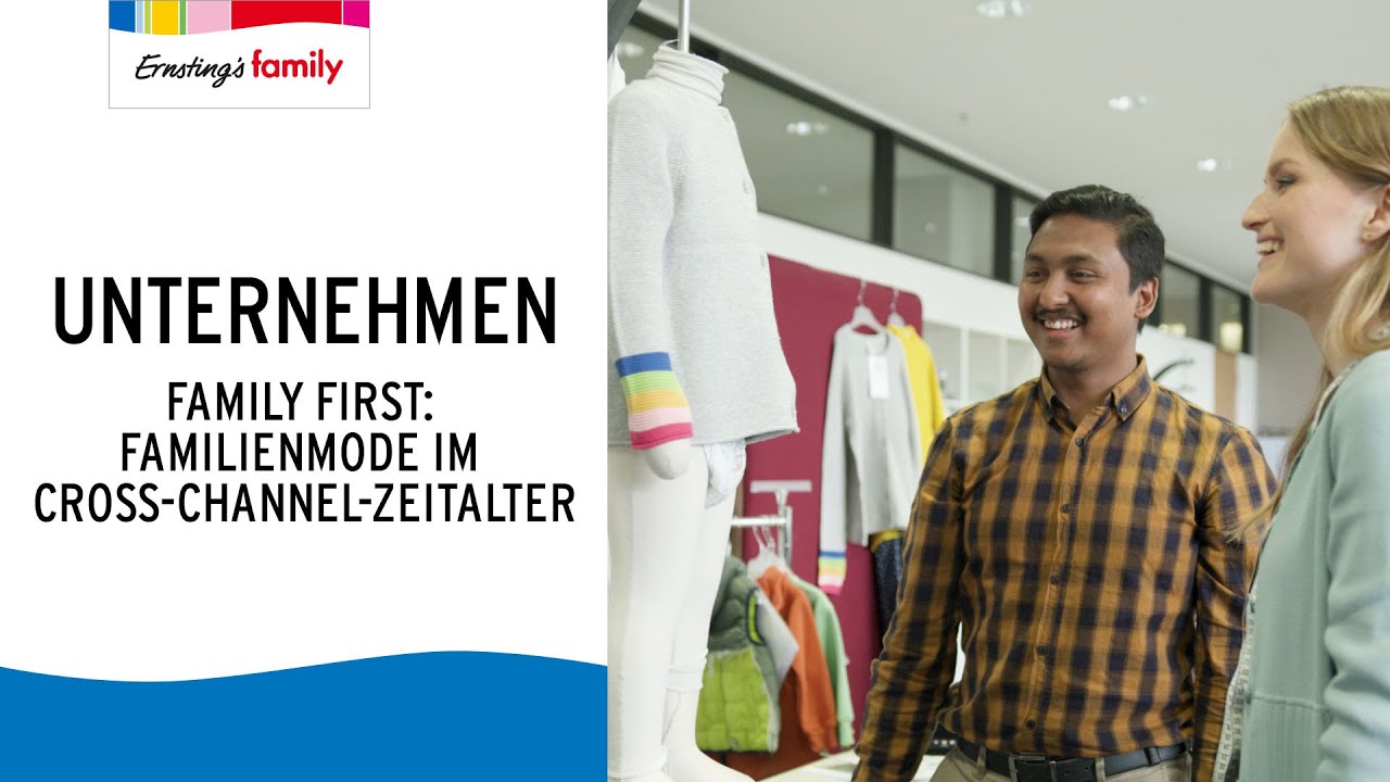 FAMILY FIRST: Familienmode im Cross-Channel-Zeitalter | Ernsting’s family | UNTERNEHMEN