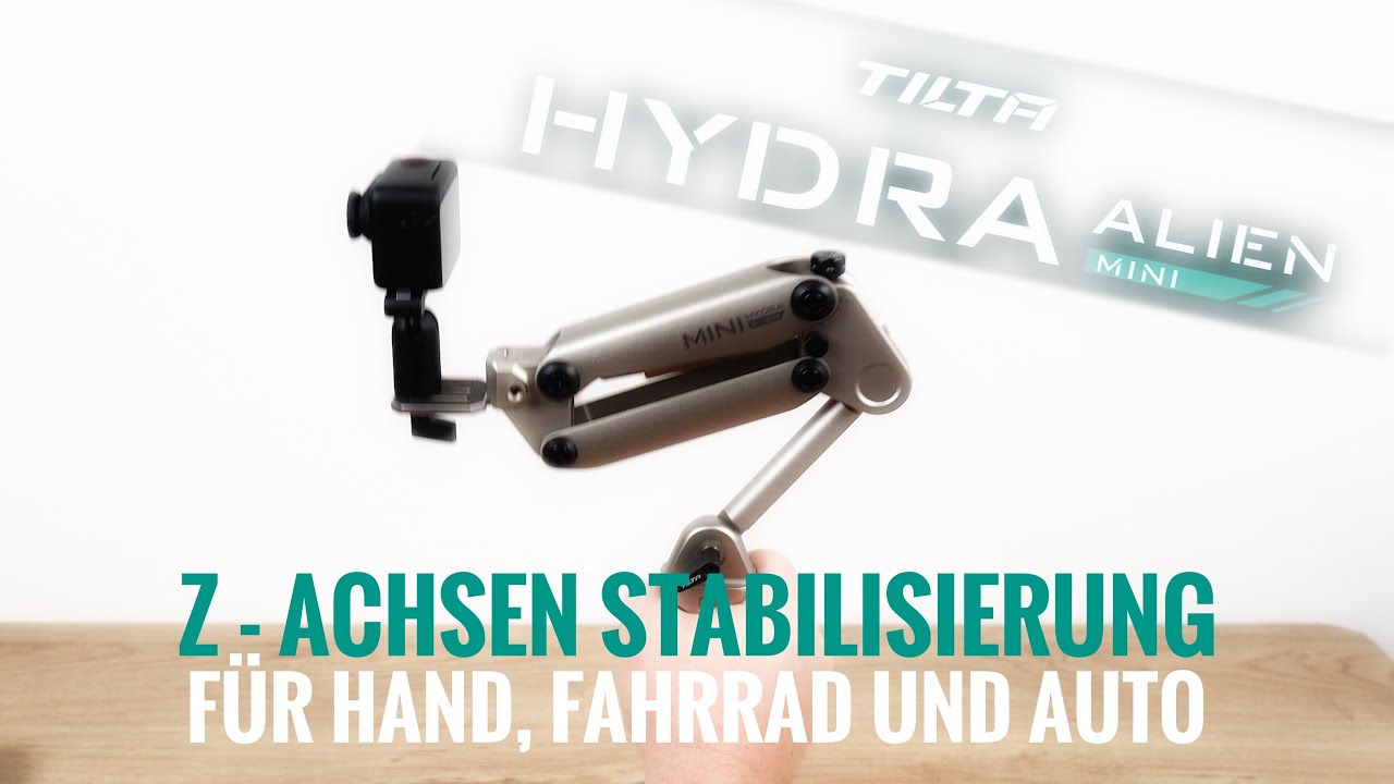 Tilta Hydra Alien Mini Tutorial Deutsch - Kamera am Fahrrad oder Auto anbringen