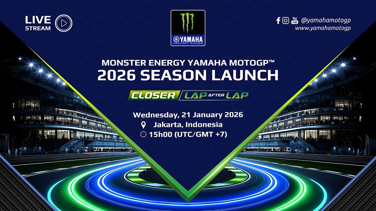 2026 Monster Energy Yamaha MotoGP Team Launch 🔵 🔓