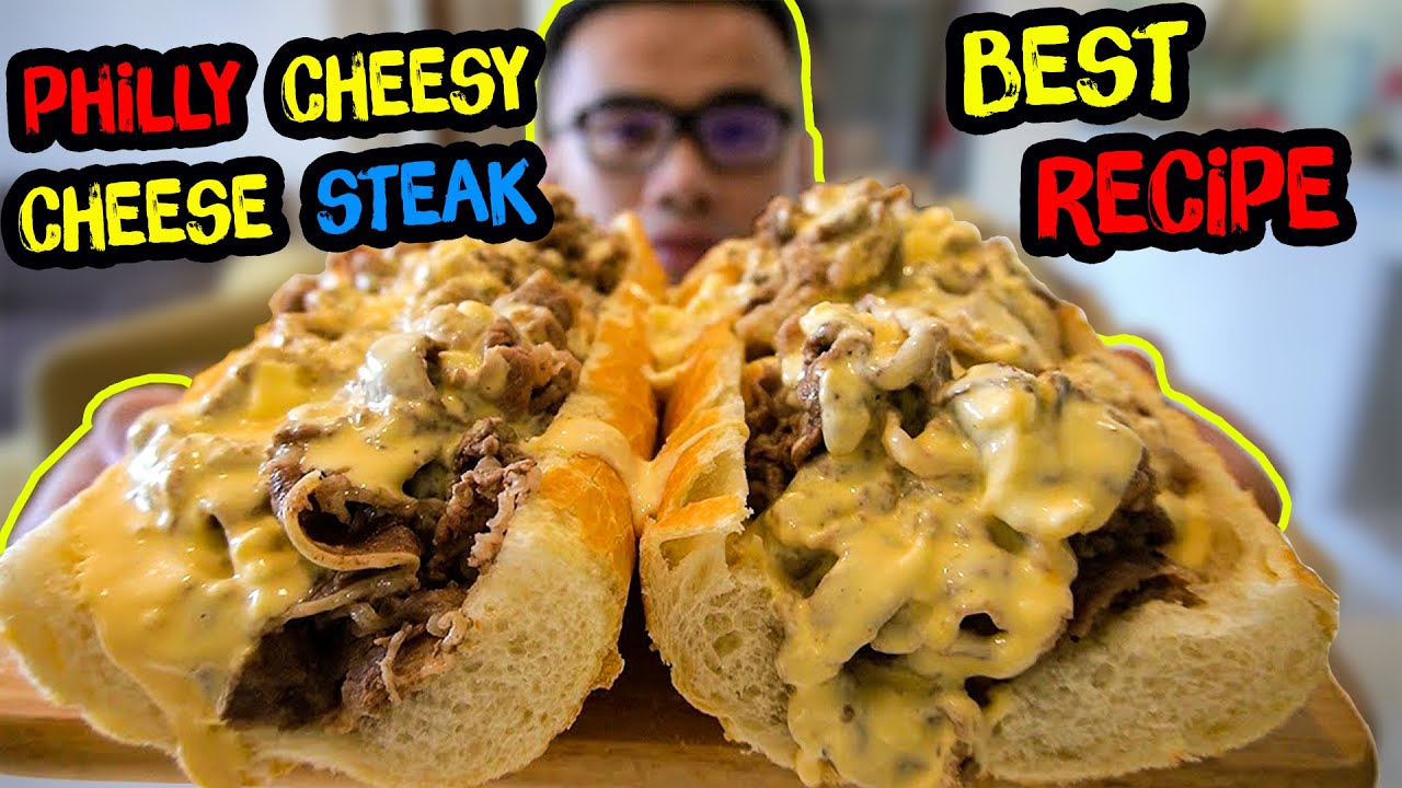 How to cook a PHILLY CHEESY CHEESE STEAK