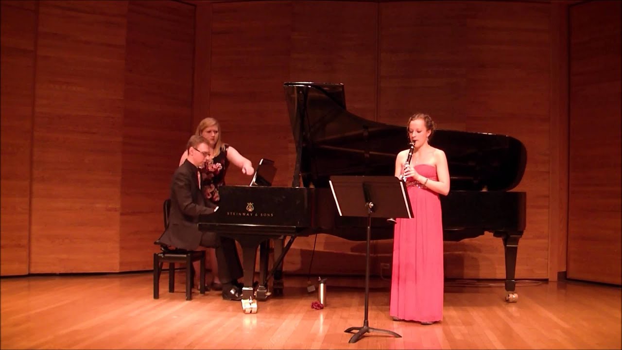 Clarinet Sonata No.  1 in F minor, op.  120 III.  Allegretto grazioso - Johannes Brahms