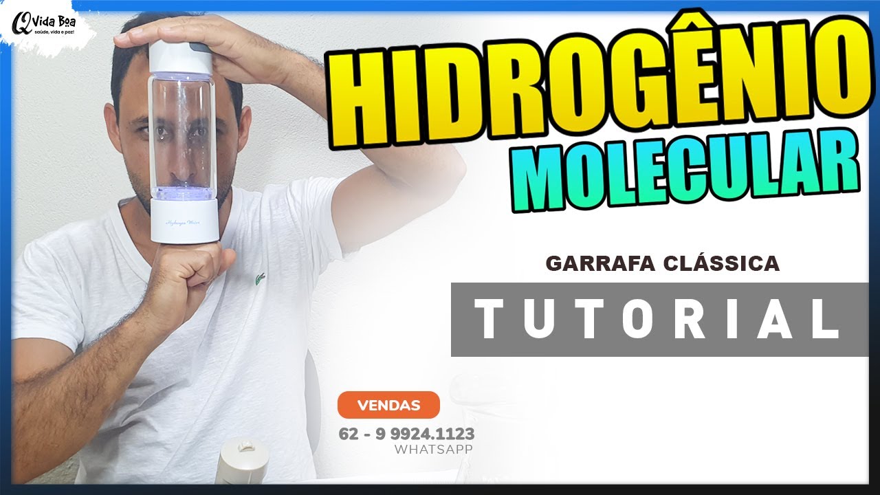 HIDROG&Ecirc;NIO MOLECULAR - INALA&Ccedil;&Atilde;O E &Aacute;GUA - TUTORIAL