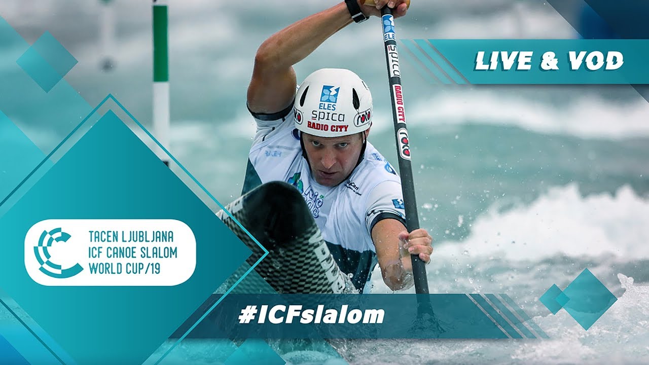 2019 ICF Canoe Slalom World Cup 3 Ljubljana Slovenia / Semis – C1m, K1w
