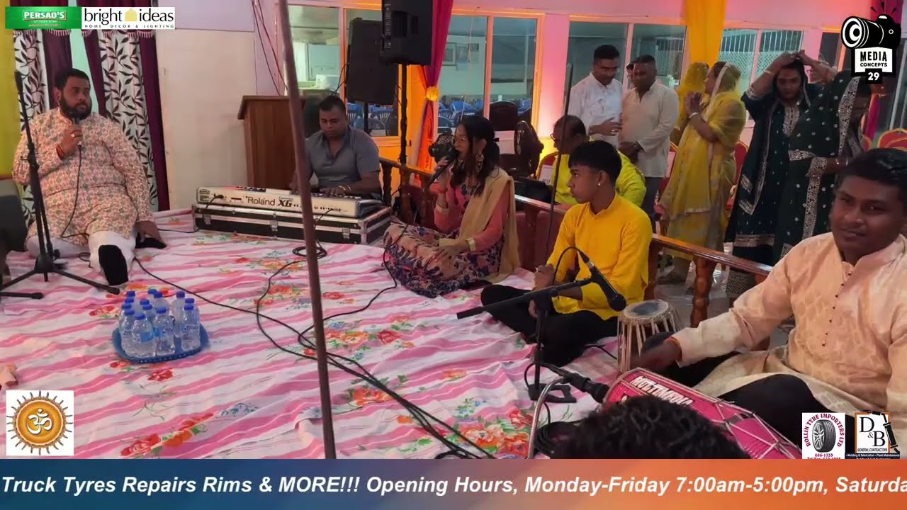 NIGHT 1  Penal Rock Road Hindu Organization Satsang & DIVALI Celebrations 2025!!!