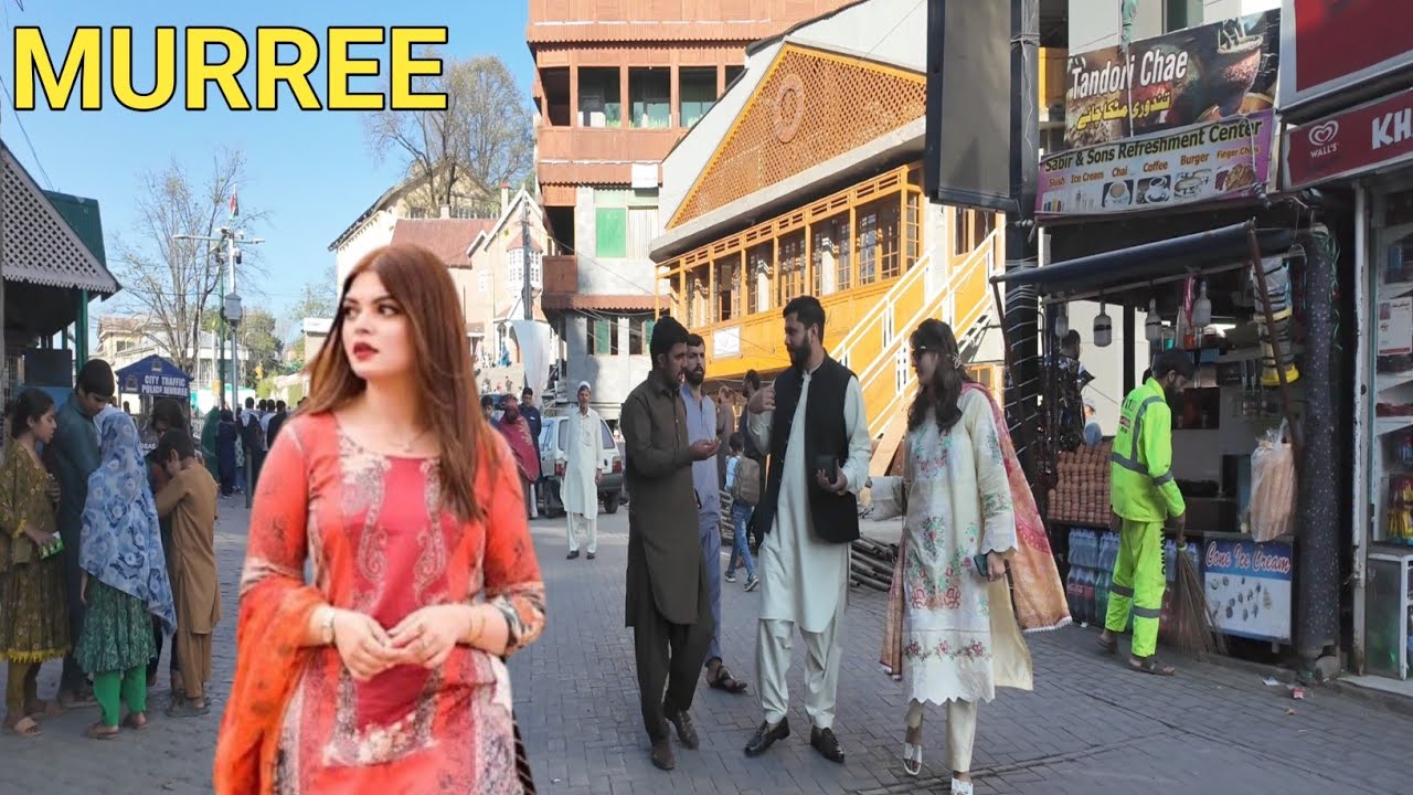 🇵🇰 Pakistan Murree 2025 | Ultimate Walking Tour of the Stunning Mountain Town & Scenic Streets in 4K