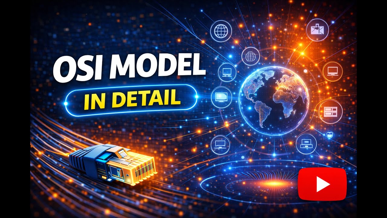 OSI network model එක සවිස්තරාත්මකව දැනගමු.