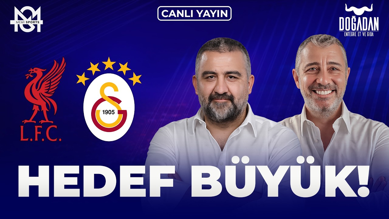 CANLI 🔴 Liverpool - Galatasaray Maç Önü | Ümit Özat, Melih Şendil | Memi Sports