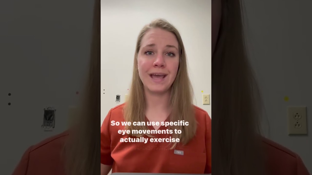 Eye movement therapy is amazing!