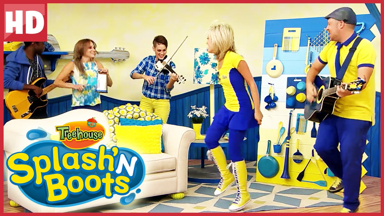 Splash'N Boots | Boot Jam Zebra in the Sink | Funny Show for Kids!