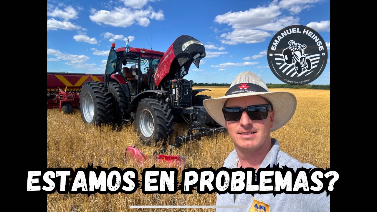LOS TRACTORES EN PROBLEMAS! MUCHAS HORAS DE TRABAJO 