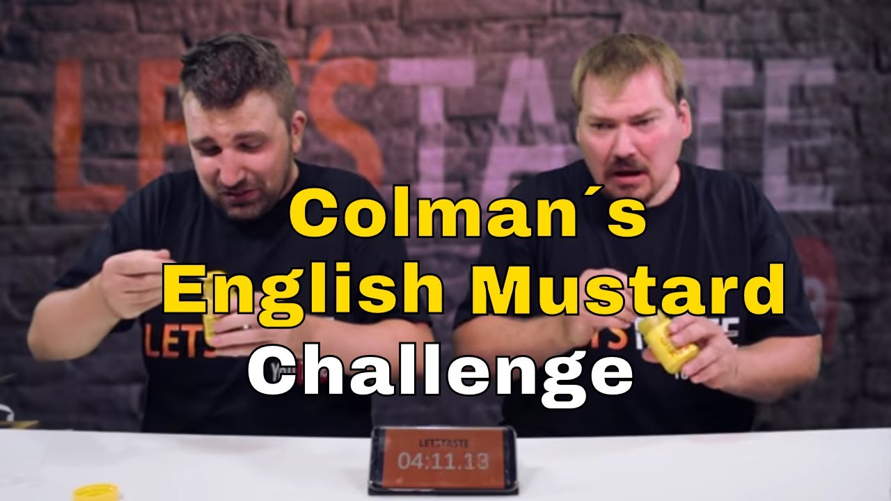 Испытание английской горчицы от Colman's