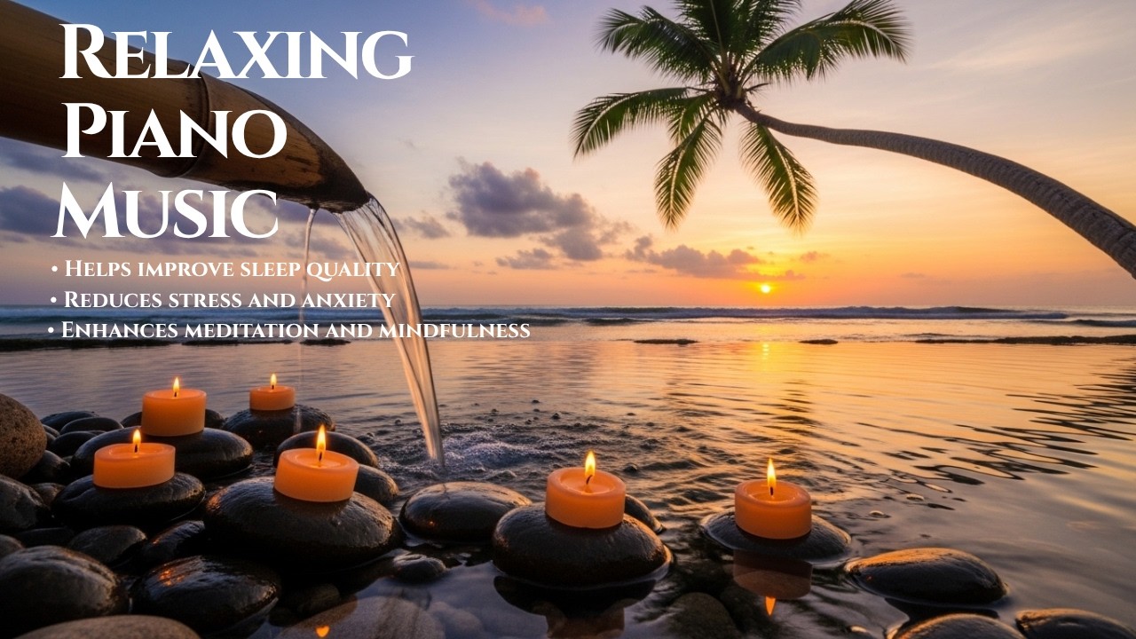 Relaxing Piano Music 🌙 Beautiful Piano for Deep Sleep, Focus & Relaxation #relaxing #stressrelief