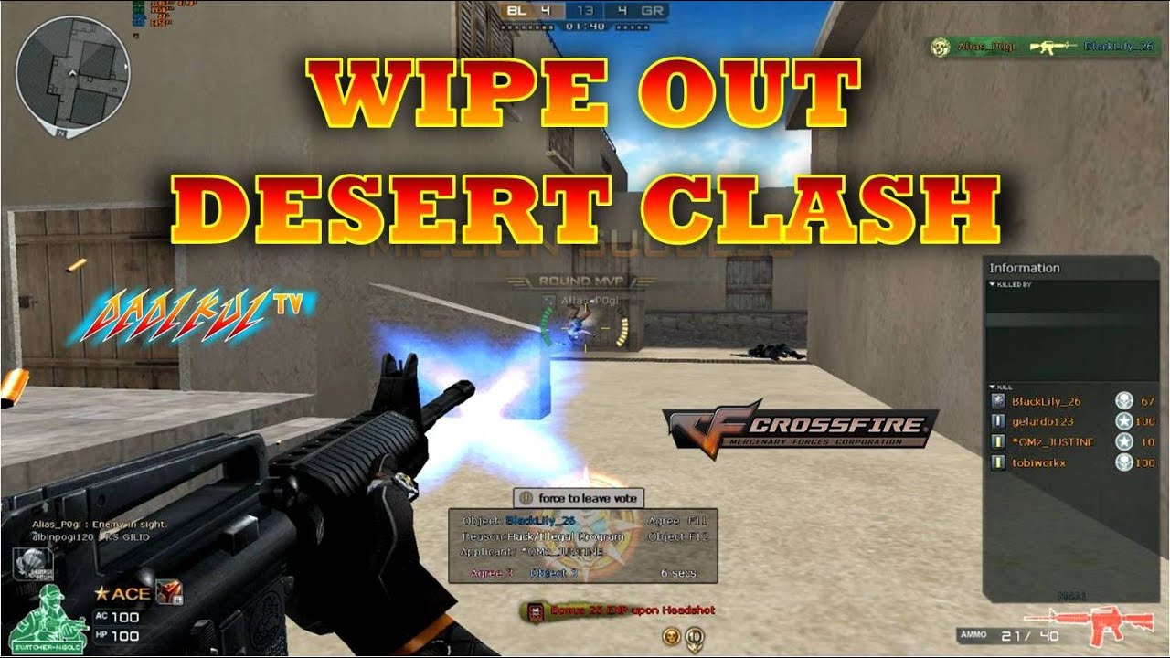 Wipeout Desert Clash! CrossFire Philippines!