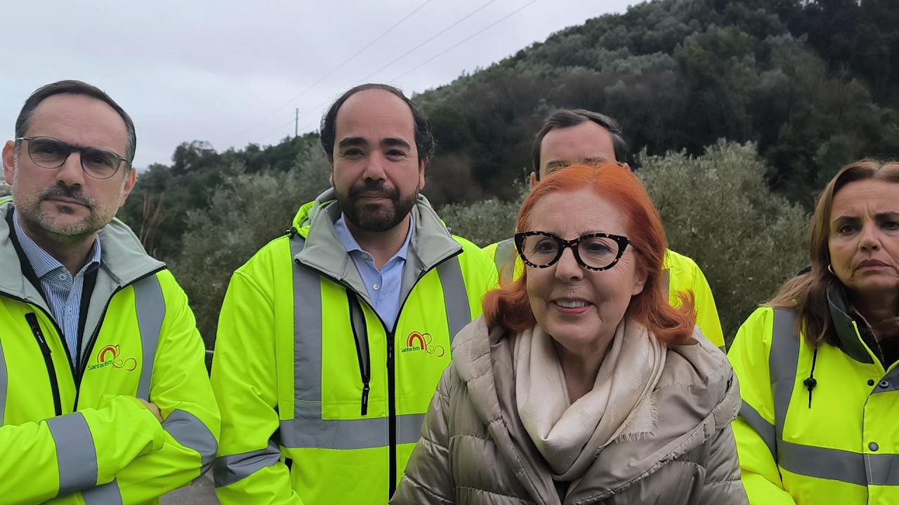 Instabilidade das encostas de Santarém deixam Linha do Norte em perigo