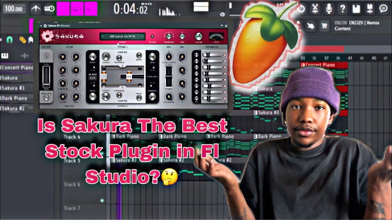 Is Sakura The Best Stock Plugin? 🤔(Making a Melody) 