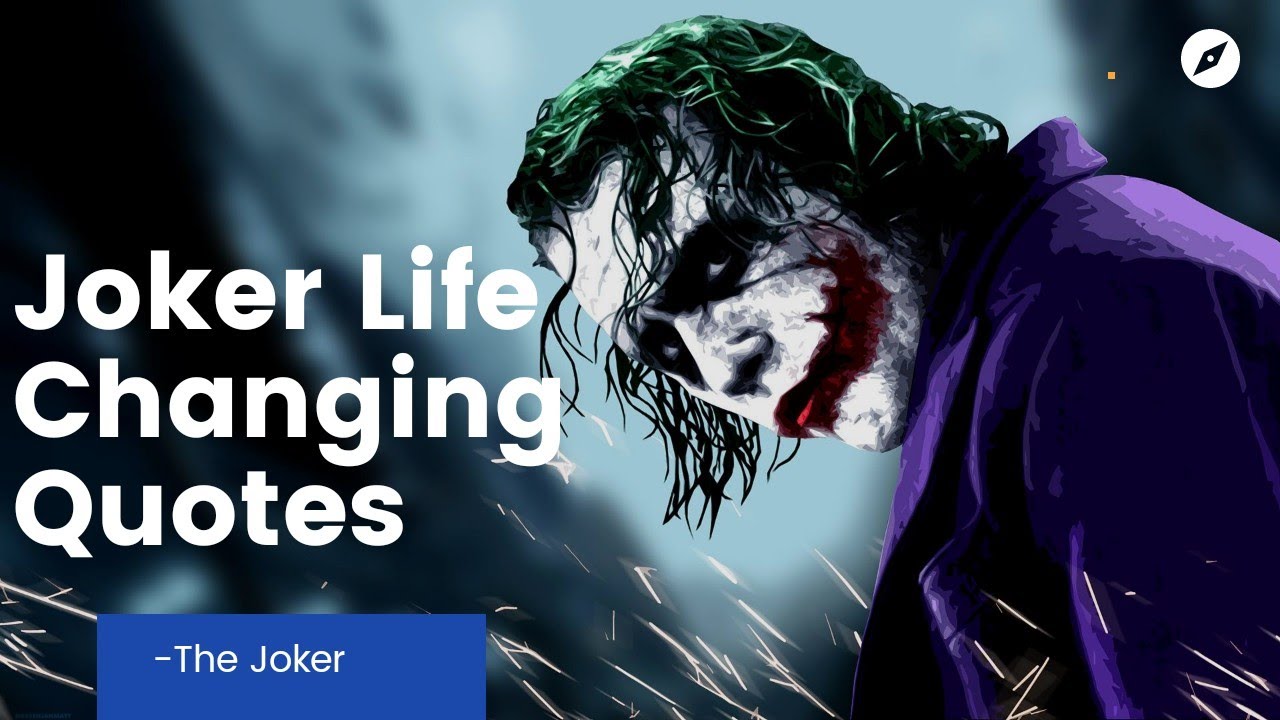Rules of Joker || Life lessons From Joker || Life Changing Quotes || Motivational Quotes ||