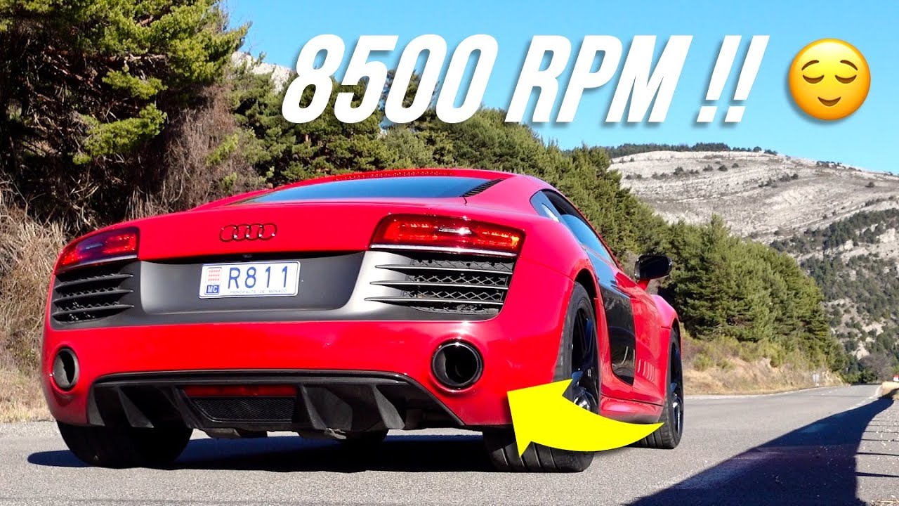 Je fais HURLER le V10 de mon Audi R8 Capristo !