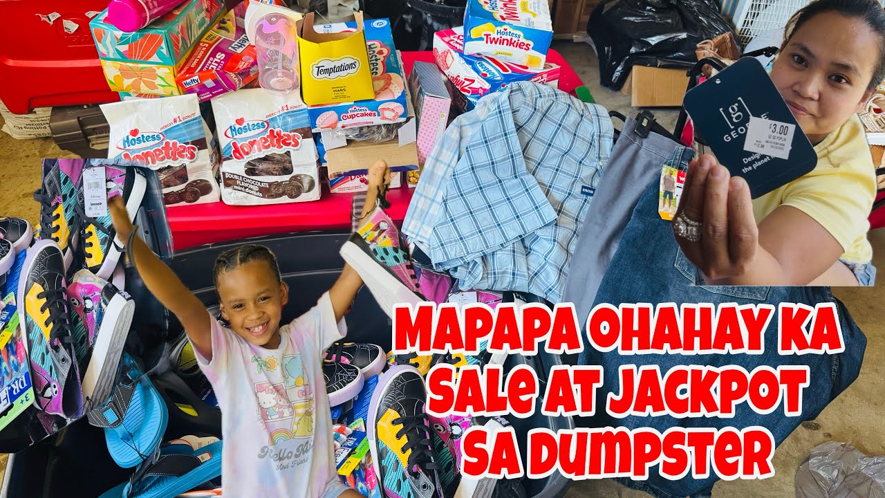 Dumpster Diving/HND LANG SA BIN ANG JACKPOT SA LOOB DIN NG STORE #dumpsterdiving #mabethslotsvlog 