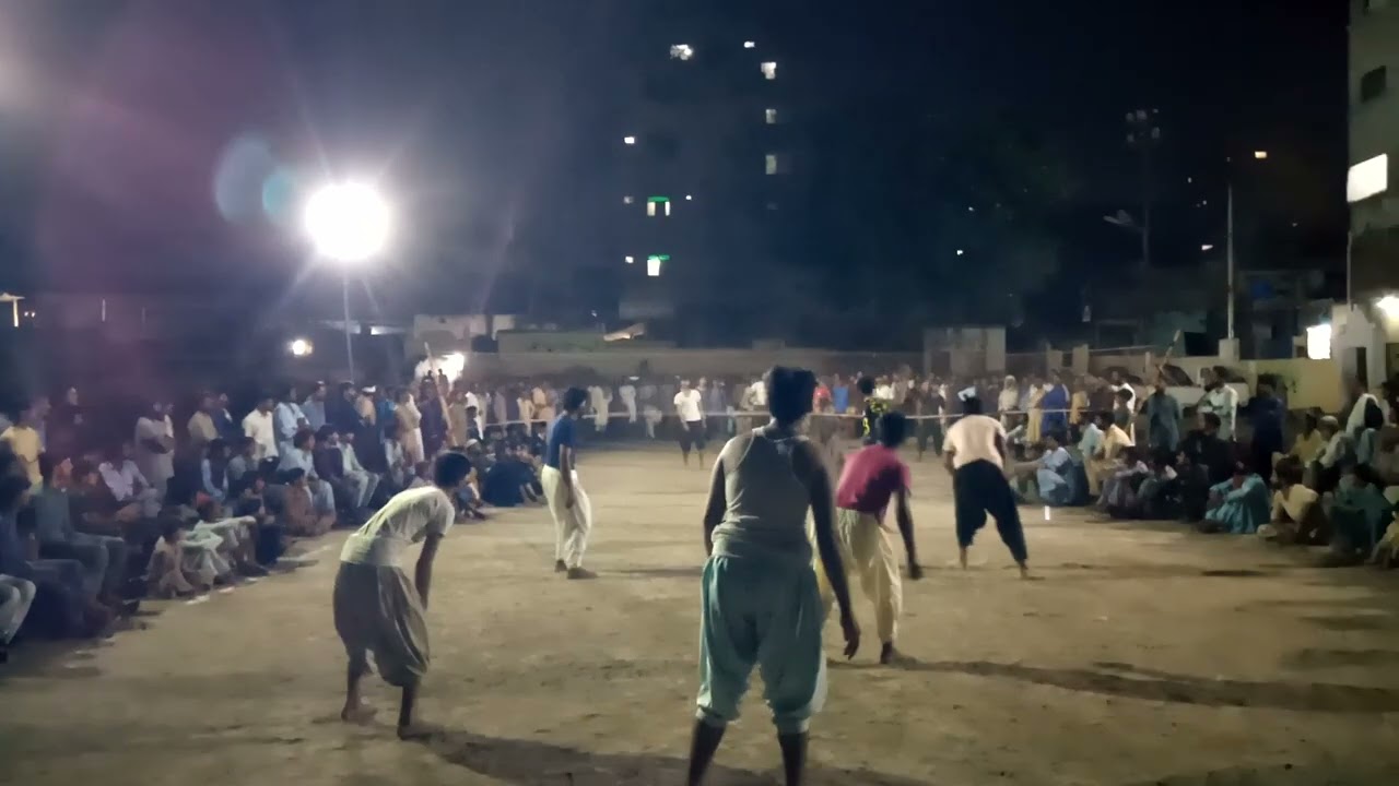 All Sindh volleyball night Tornament haroon Abad Karachi big match Imran mallah vs Faqer Ahsan&sajid