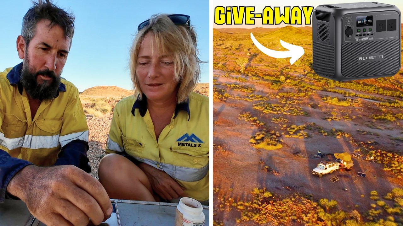 Chunky Gold Nuggets & BLUETTI AC180 Give-Away!
