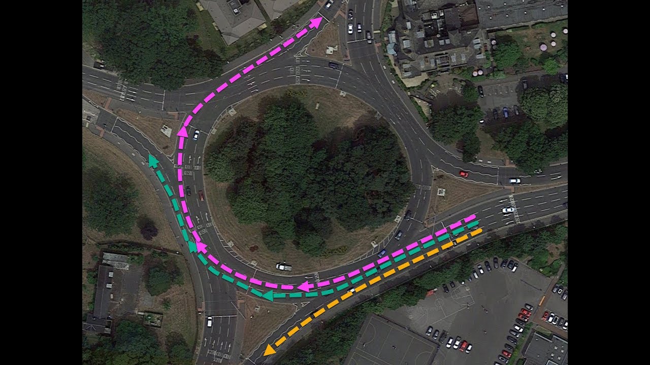 Choosing Lanes at Roundabouts - Part 3 - Multi-Lane (Spiral) Roundabouts