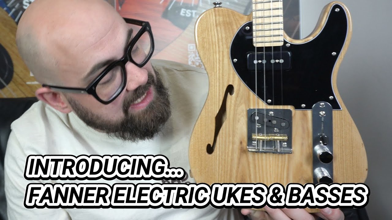Introducing FANNER Electric Ukuleles & Basses - The Natural Evolution of the Ukulele!