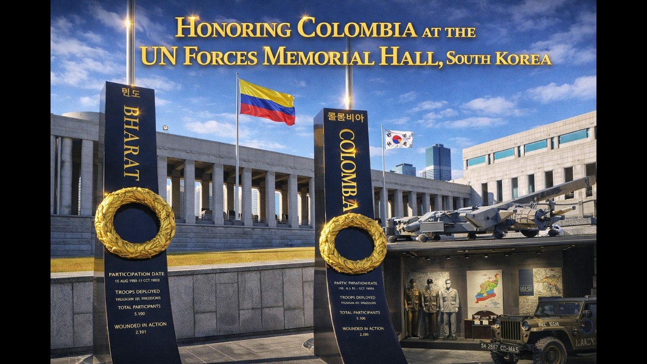 Honoring the Nations of the Korean War | UN Forces Participation Memorial Hall (Colombia)