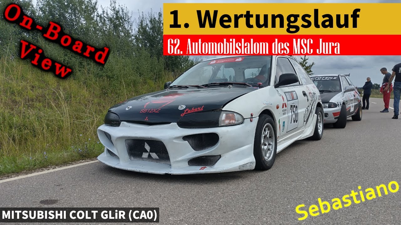 [Sebastiano] Diesmal etwas vorsichtiger und langsam herantasten - 62. Automobilslalom Bergen 1.Lauf