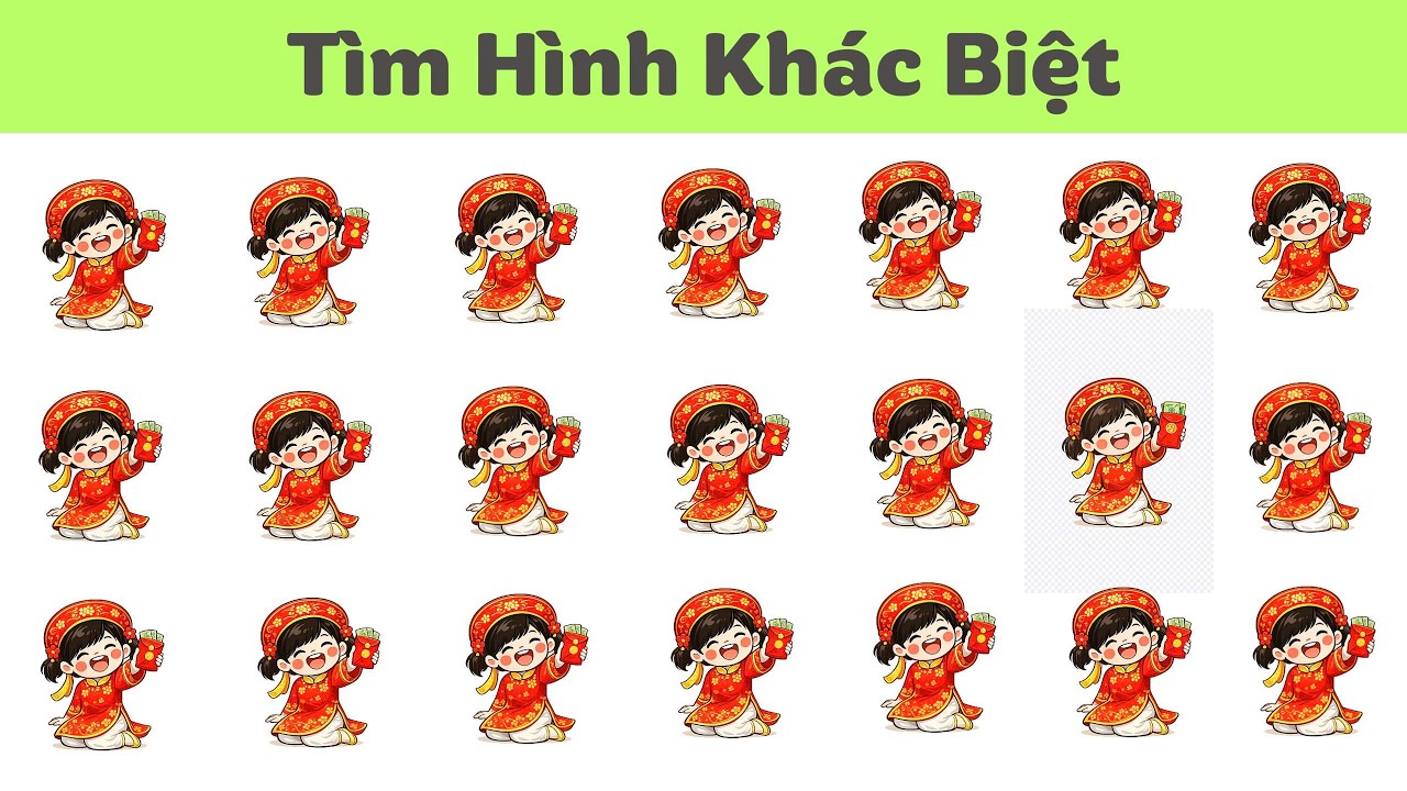 Tìm Hình Khác Biệt Chủ Đề Tết Và Mùa Xuân P3| Thử Tài Tinh Mắt Bé Yêu |Nguyễn Thị Lan Anh