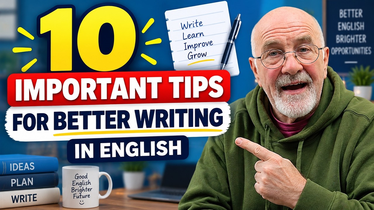 10 GREAT Tips to Improve English Writing Skills for non-native English speakers