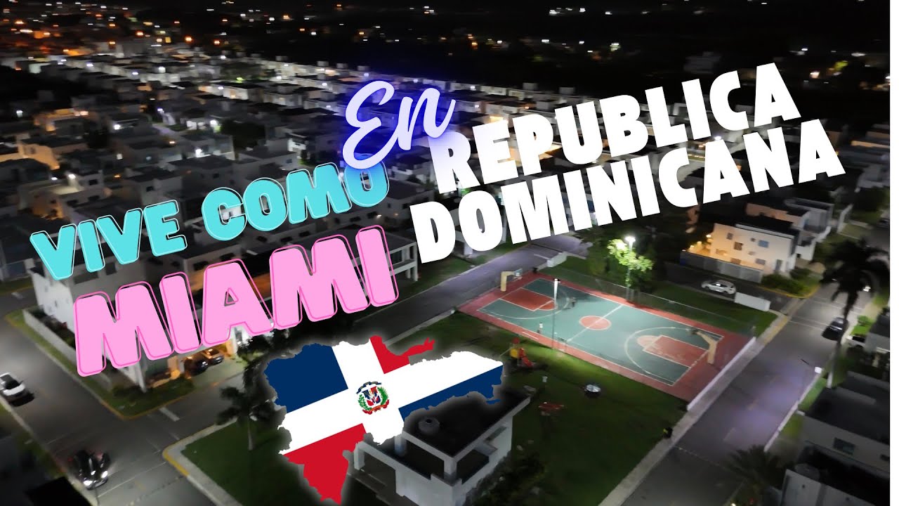 Miami en República Dominicana, San Cristóbal, Gated RESIDENTIAL casas. 