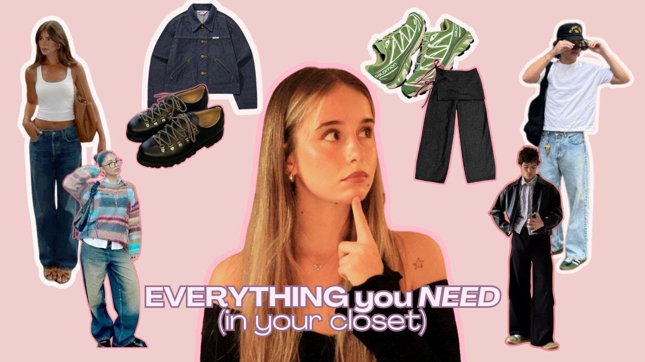 HOW TO BUILD A CAPSULE WARDROBE !! | for MEN & WOMEN | must haves to create the best wardrobe 🤍
