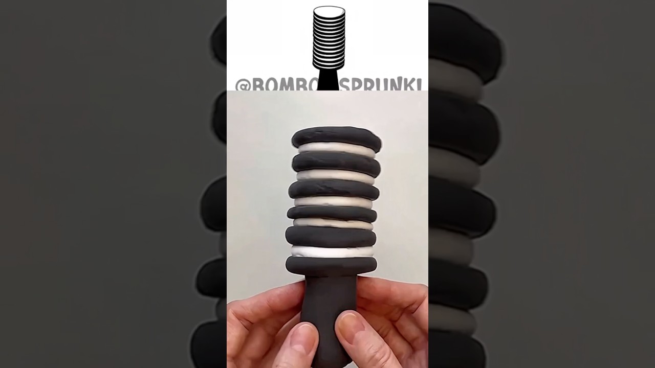 Satisfying Clay with Sprunki OC OREO #sprunki #oreo