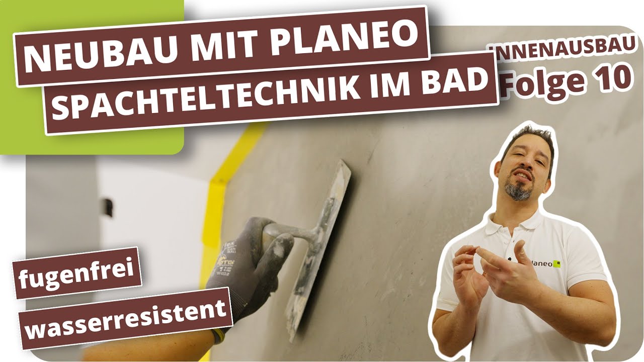 Spachteltechnik im Bad