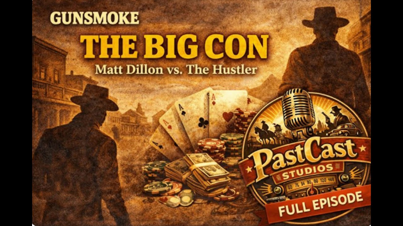 Gunsmoke Radio – “The Big Con” | Classic Old Time Radio Western | Marshal Matt Dillon in Dodge City