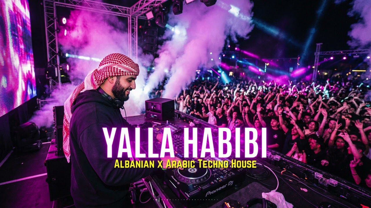 Yalla Habibi 2026 🎧 Albanian x Arabic Club Remix | Frankfurt Balkan EDM Night