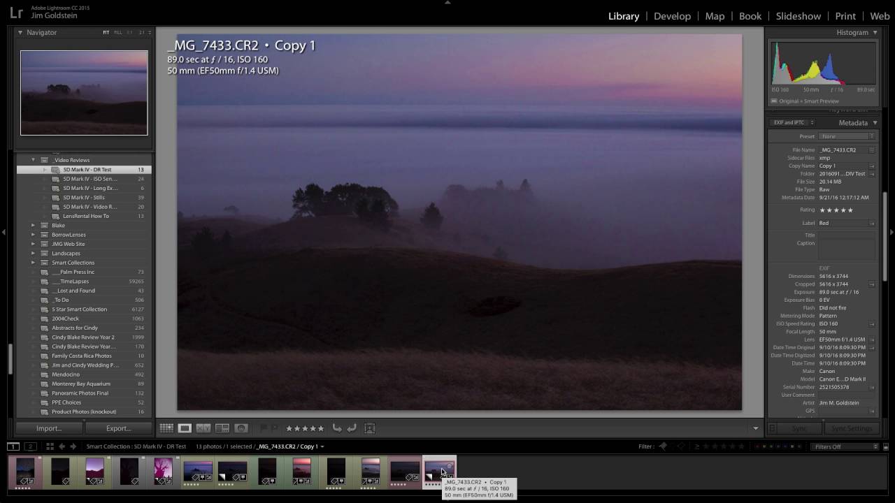 Canon 5D Mark IV Dynamic Range Review