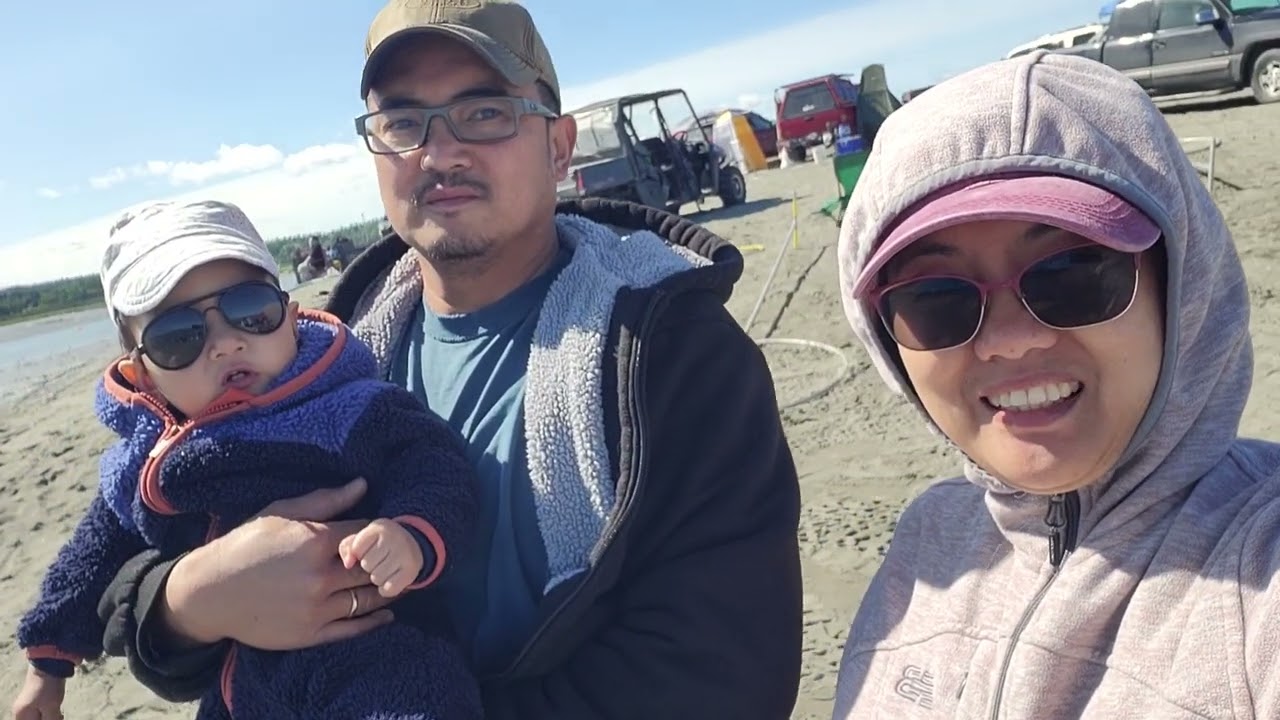 4 days camping at Kasilof, Alaska/Dip netting for Salmon