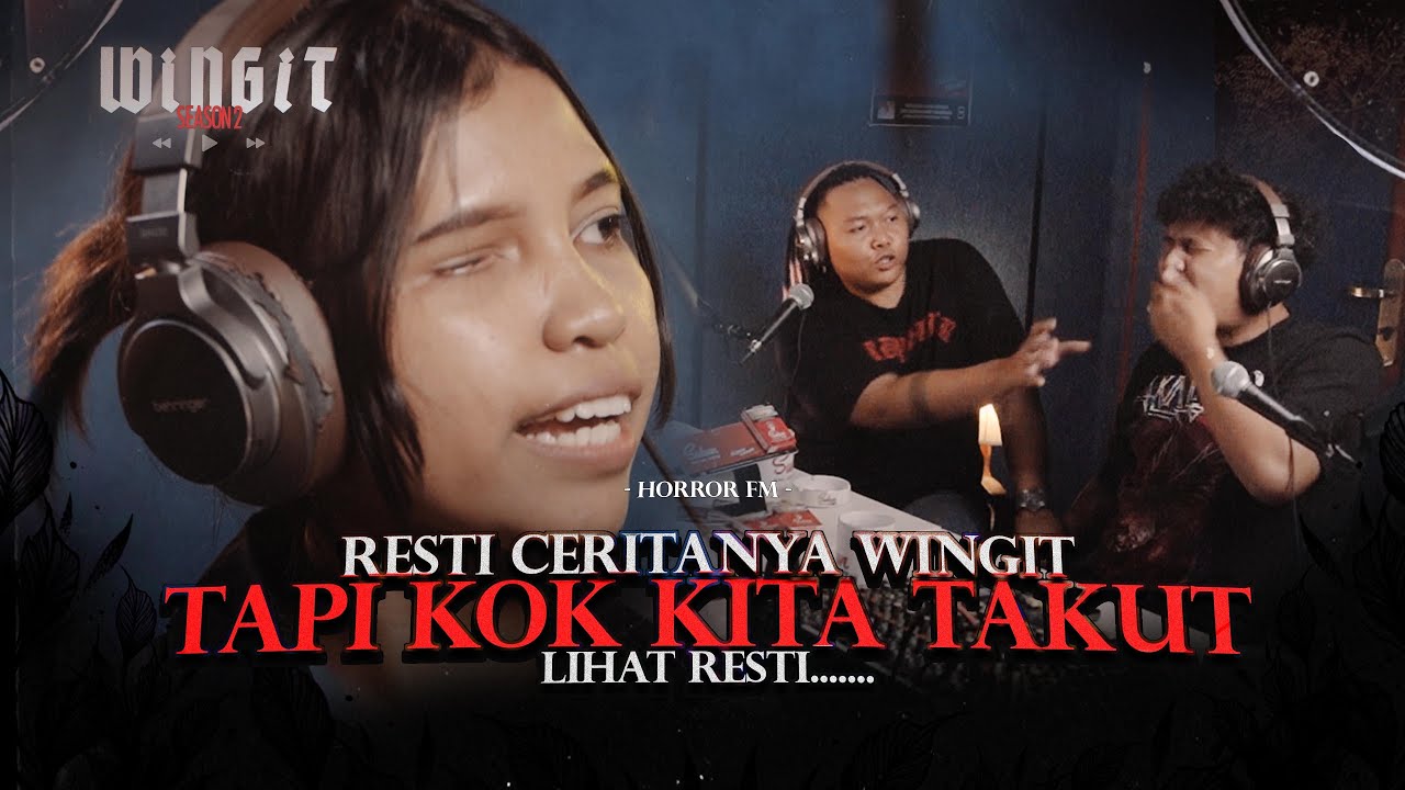 KARENA PARASNYA UNIK, RESTI DISUKAI PARA HANTU?!? SAKING PANIKNYA TIDAK SEMPET CEBOK!!