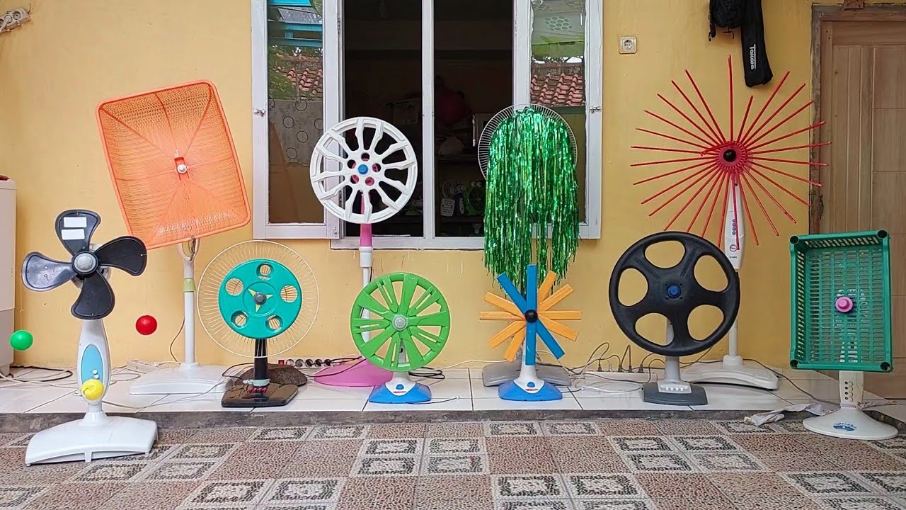 fan/kipas angin koloksi baling baling modifikasi