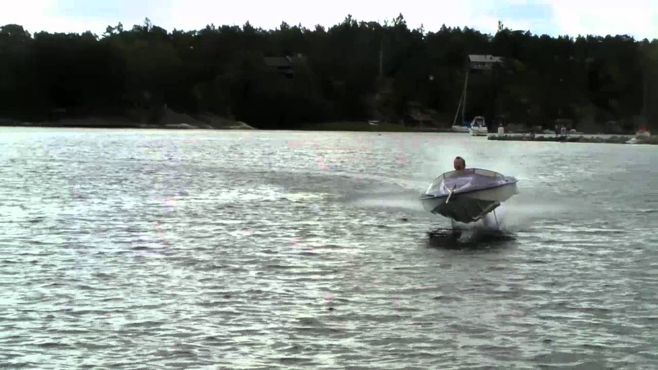 HYDROFOIL -- THRILLING SWEDISH INVENTION