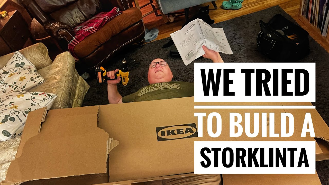 Building an IKEA Storklinta 6 drawer dresser. Abandon all hope ye who enter!